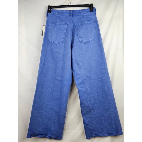 NWT Universal Thread Sailor Wide Leg Jeans High Rise Blue Womens 10 - Picture 2 of 6